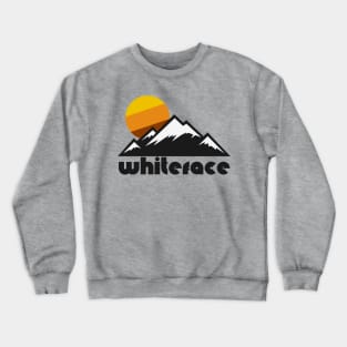 Retro Whiteface ))(( Tourist Souvenir Travel New York Design Crewneck Sweatshirt